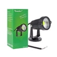 thumbnail image 2 of Toystoory Impermeable 3 * 1W COB LED Césped Jardín Luz de inundación Patio Camino Proyector Lámpara con base Impermeable Blanco frío AC 85-265V Iluminación y accesorios No.1 Toystoory HA025684-01, 2 of 6