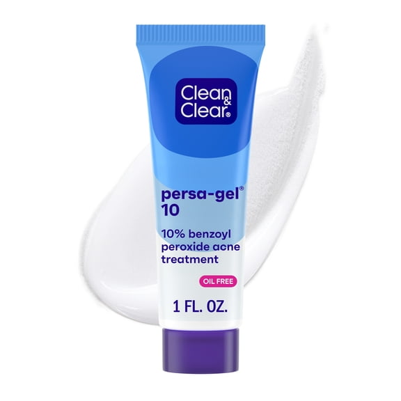 Clean & Clear Persa-Gel 10 Acne Treatment, Benzoyl Peroxide, 1 fl. oz