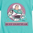 thumbnail image 3 of Toy Story 4 - Sunny Side Up Buzz - Toddler & Youth Girls Short Sleeve Graphic T-Shirt, 3 of 5