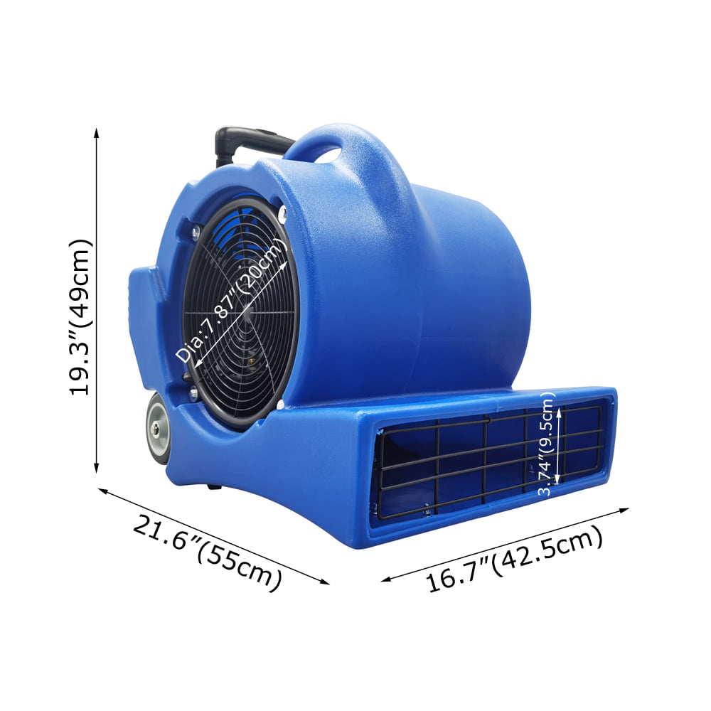 1000W blowing ground blower high power industrial commercial hair dryer  powerful toilet floor carpet drying and drying
