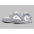 thumbnail image 1 of Ni - ke Ni - ke Air Jordan 1 Low SE Steel Grey Sail DV0426-012 Women's Sizes New, 1 of 5