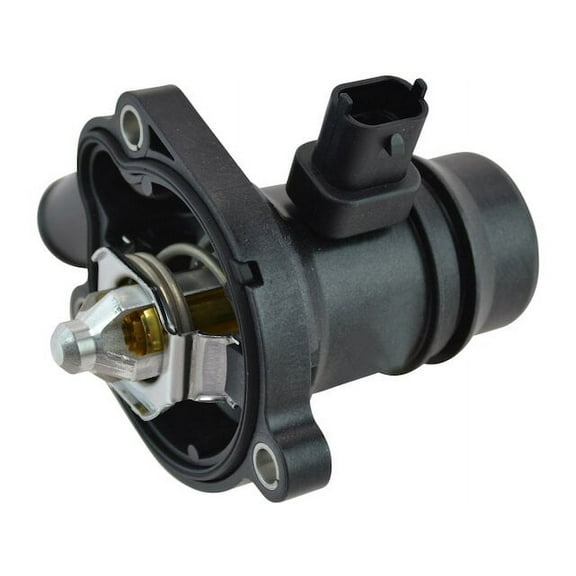 Engine Coolant Thermostat Housing Assembly - Compatible with 2011 - 2015 Chevy Cruze 1.4L 4-Cylinder 2012 2013 2014