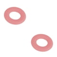 thumbnail image 1 of Wweixi Tenor Saxophone Mute Ring Professional Silencing Rings Music Instrument Accessory Universal Decreasing Sound Sax Pink 2PCS, 1 of 6