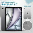 thumbnail image 3 of Penstudio Paper-Feel Screen Protector for iPad Air M2 11 inch, Anti-Glare Matte PET Film for Drawing & Note-Taking, Paper-like Texture, Anti-Fingerprint, Fast Response,iPad Air M2 11 inch Accessories, 3 of 7