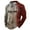 Brick Red, variant on PMUYBHF Mens White Dress Shirt Short Sleeve Beach Male Zipper Long Sleeve Lapel Full Print Holiday Celebration T Shirt Shirts for Men Graphic Tees Anime Mens Pocket Tee Shirts