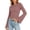 P288 Brown, variant on Likimi Womens T Shirts Crew Neck Solid Color Long Sleeve Tops For Women Casual Pullover Size L