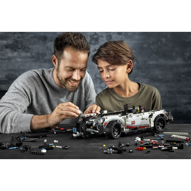 LEGO Technic Porsche 911 RSR Race Car Model Kit 42096 Advanced Replica Collectible Set Gift for Kids Boys Girls Walmart