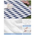 thumbnail image 6 of Navy Blue White Plaid Beach Towels Oversized Super Absorbent, Farmhouse Checkered Buffalo Lightweight Bath Towel Quick Dry Sets For Bathroom/Pool/Rv Camping/Beach Play/Gym Room/Picnic 31"x62", 6 of 8