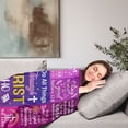 thumbnail image 2 of Christ Blanket Lightweight Travel Soft Flannel Throw Blanket Living Room Bedroom Sofa Decoration 50"X60", 2 of 5