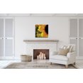 thumbnail image 1 of Gango Home Decor Contemporary Sunlit Sunflowers VII by Monika Burkhart (Ready to Hang); One 24x24in Hand-Stretched Canvas, 1 of 4