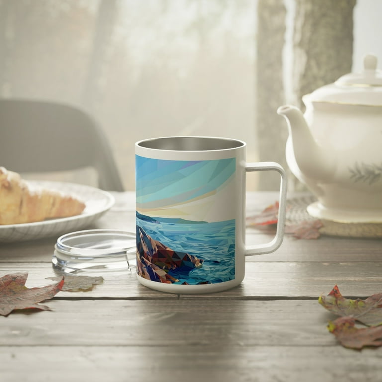 Insulated Coffee Mug with Acadia National Park Design, 10 oz - Walmart.com