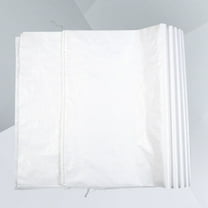 FUEENIRVA Gunny Sack Woven Tote Bag White 10Pcs for General Users