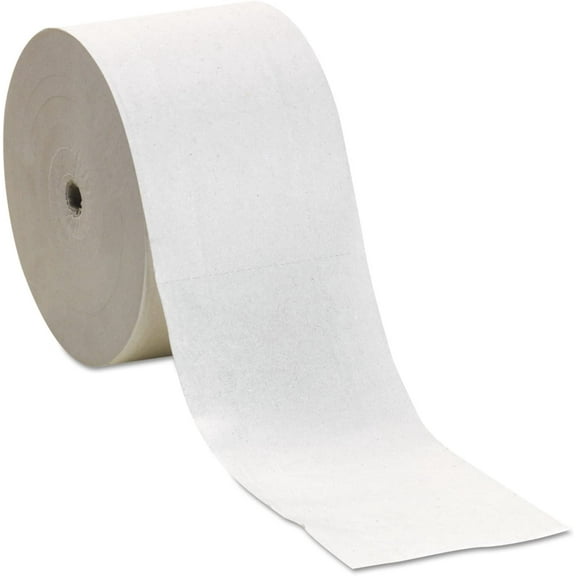 19378 Coreless 2-Ply White Bath Toilet Paper, 1500 Sheets/Roll, 18 Rolls/Carton