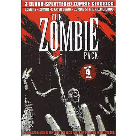 The Zombie Pack (Zombi 3 / Zombie 4: After Death / Zombie 5: Killing