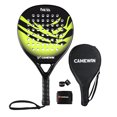 thumbnail image 1 of CAMEWIN Raqueta de Pádel con Funda de Pádel Profesional con Superficie de Fibra de Carbono y Núcleo de Espuma Flexible de Memoria EVA para Principiantes con Cubierta, 1 of 8