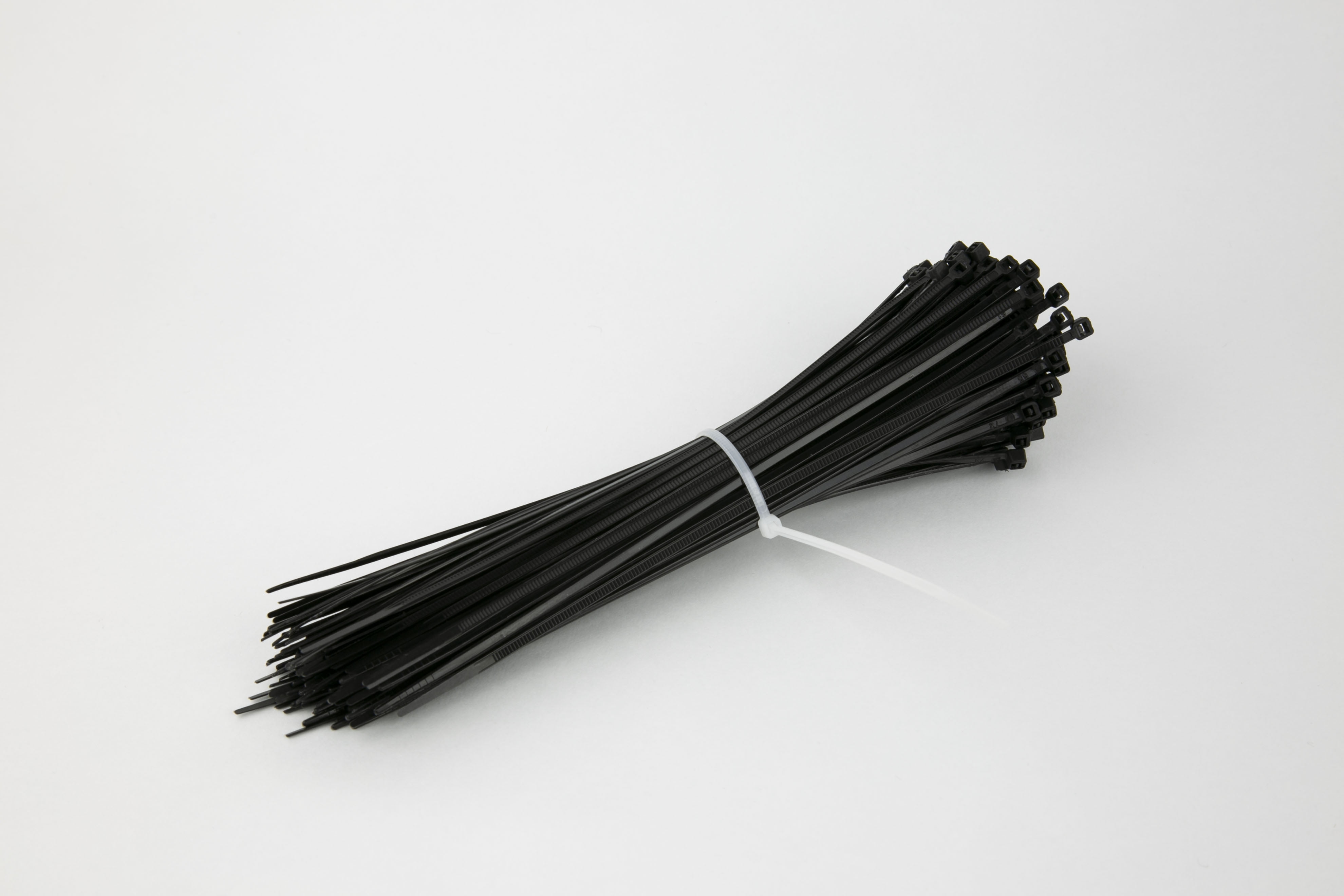 1000 Pk Tie Down Strap Wire Nylon Wrap Black 120 lbs Cable Ties 8" 