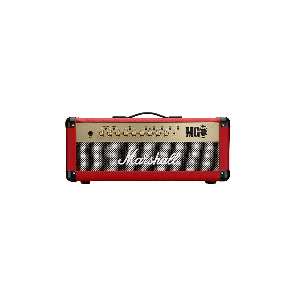 Marshall MG4 Series MG100HFX 100W Guitar Amp Head Red 