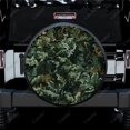thumbnail image 1 of Realistic Forest uflage Pattern Polyester Universal Spare Wheel Tire Cover Wheel Covers for Trailer RV SUV Truck Camper, 1 of 5