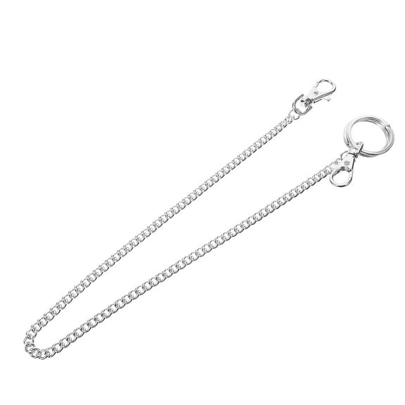 Raindrops Men's Wallet Chain with Lobster Clasp, Key Holder Accessory for Jeans and Pants