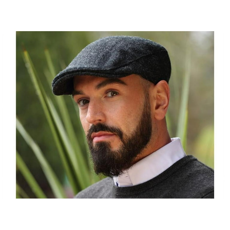 Hanna Hats Donegal Touring Flat Cap 100 Wool Tweed Men s Driving Cap Made in Ireland