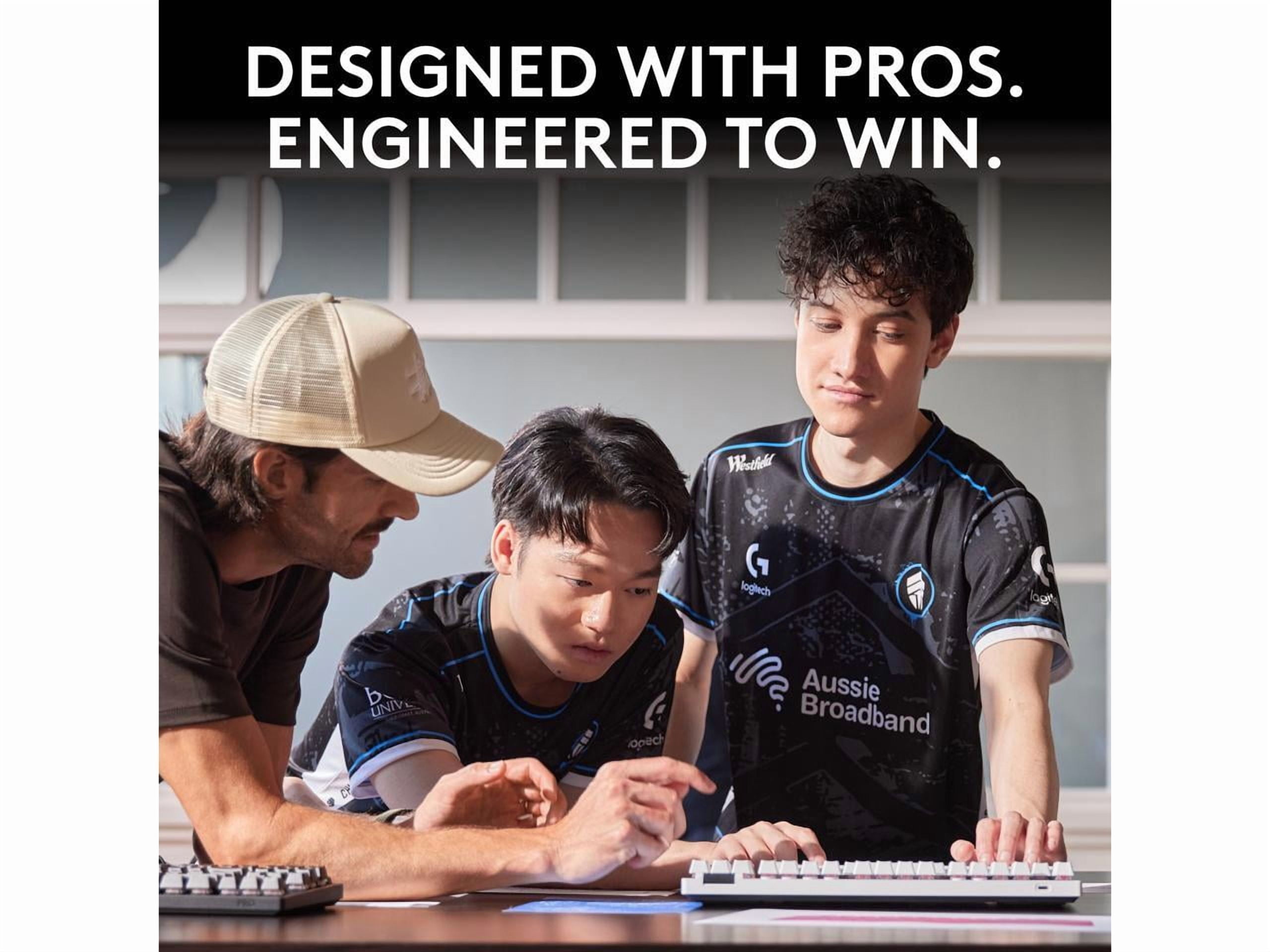 Logitech G PRO X TKL RAPID Tenkeyless Wired Gaming Keyboard With Magnetic Analog Switches, Rapid Trigger Mode, Adjustable Actuation, and Customizable RGB Lighting, Black - Cable Connectivity - USB