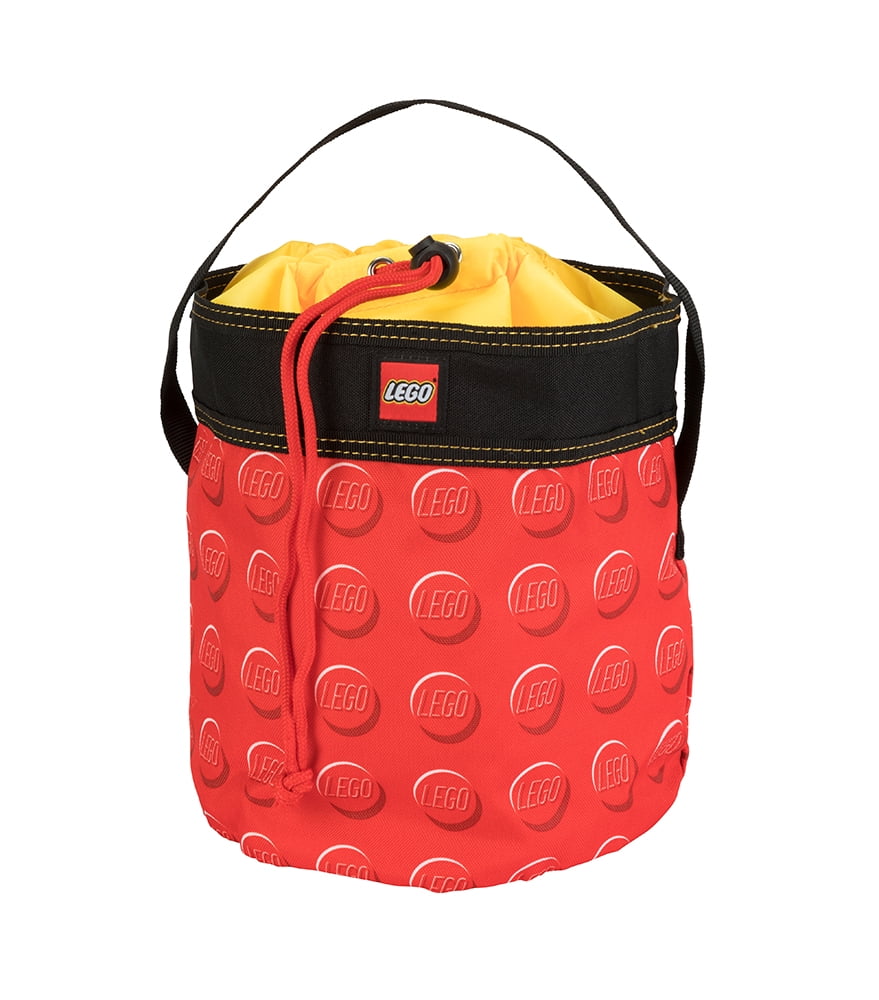 LEGO® Storage Cinch Bucket Red