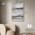 thumbnail image 5 of Stratified Silence I Canvas Print Earthy Wall Art by Art Remedy, White Frame, 24 x 36, 5 of 7