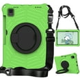 thumbnail image 2 of Dteck Kids Case for Samsung Galaxy Tab A7 10.4 inch T500 T505 T507,Shockproof EVA Case 360° Rotating Stand Hand Grip Kids Friendly Cover with Shoulder Strap for Galaxy Tab A7 10.4" 2020,Green, 2 of 8
