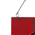 thumbnail image 4 of Northlight LED Lighted Rustic Home Sweet Home Hanging Wall Sign - 8" x 8" - Red and Black, 4 of 7