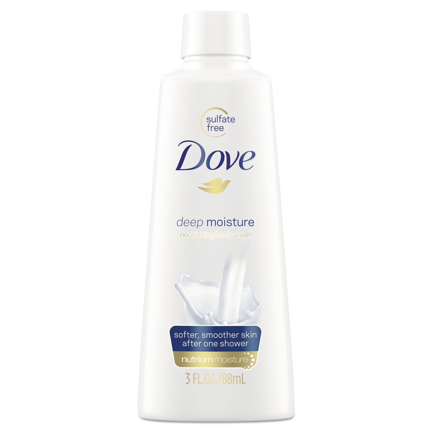 Dove Body Wash, Scented, 3 oz, 24/Carton 17265CT