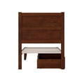 thumbnail image 3 of AFI NoHo Lit Simple en Bois Massif avec 2 Tiroirs, Couleur Espresso, 3 of 12