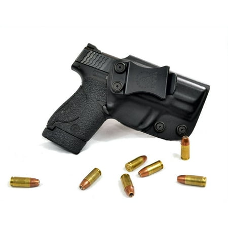 - CYA Supply Co. S&W Shield Black Right Hand Holster-Veteran Owned Company - Made in USA - Made from Boltaron - Inside Waistband CCW Holster