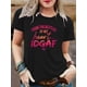thumbnail image 1 of Camiseta con estampado de letras, informal, de manga corta y cuello redondo para primavera y verano, para mujer, para adultos, hombres, mujeres, adolescentes, jóvenes., 1 of 6