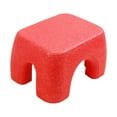 thumbnail image 1 of Taburete infantil, taburete escalonado, de forma ergonómica, fabricado en espuma con un suave Rojo, 1 of 9