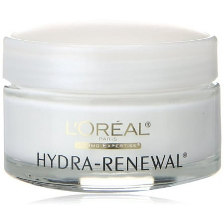 L'Oreal Dermo-Expertise Hydra-renouvellement continu Crème hydratante à sec / peau sensible 1,70 oz (pack de 2)