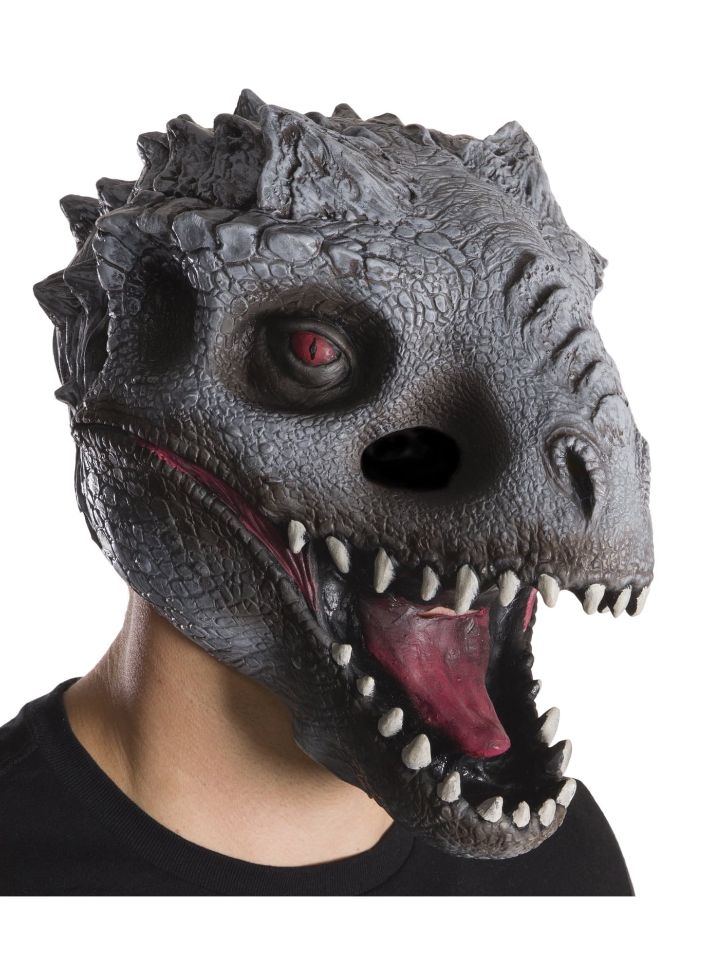 T-Rex Mask Animal Mask Costume Parties /& More Green Light /& Comfortable Tyrannosaurus Rex Mask Great for Halloween One Size Fits Adults /& Kids Sporting Events