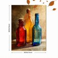 thumbnail image 3 of Vintage Glass Bottles Canvas Print Wall Art, Rustic Decor for Living Room Kitchen Dining Room Office Bedroom Bar Cafe, 3 of 8
