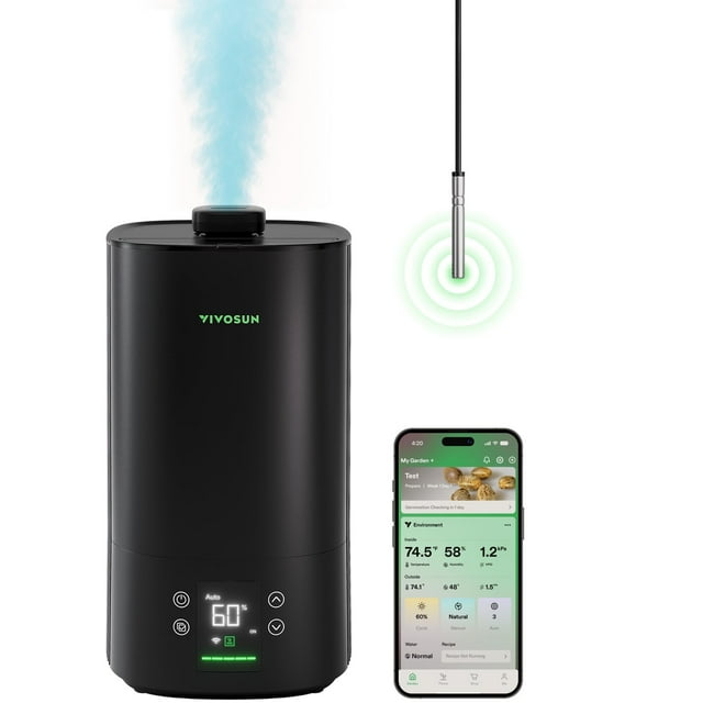 Humidificador VIVOSUN AeroStream H05 Intelligent Wi-Fi 5L