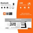 thumbnail image 3 of Rongta Shipping Label Printer, Bluetooth Thermal 4"x6" Wireless Printer for Package, Compatible with Windows/ MacOS/ Android/ iOS (White), 3 of 8