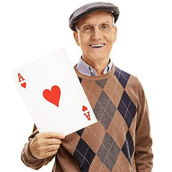 Midway Monsters Super Jumbo Playing Cards 8.25" X 11.75" Xl Giant Cards