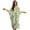 Blue and Green - Orage and Flower, variant on DISNIMO Lemon Flower Print Women Kaftan Dress Plus Size Swimsuit Cover Up V Neck Batwing Sleeve Caftans Beach Dress Summer Swimsuit Loungewear V Neck Loose Fit Bathing Suit Coverups