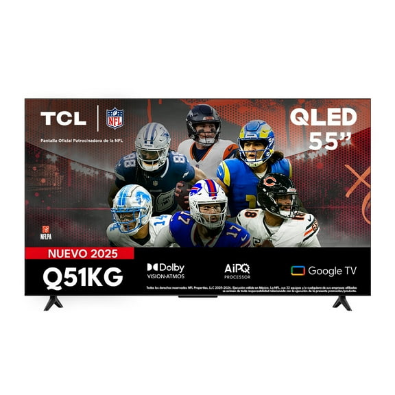 TV TCL 55 QLED 4K GOOGLE TV 55Q51KG