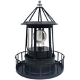 thumbnail image 1 of Solar LED Rotating Lighthouse Light,Waterproof LED Solar Garden Lights,Automatically Illuminate at Night and Auto 360° Rotation,for Courtyards, Lawns,Balconies, Etc, 1 of 1