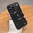 thumbnail image 4 of Compatible iPhone 12 Pro Aplicar a la funda para teléfono con revestimiento de lujo y logotipo transparente Agujero a prueba de golpes Compatible con Iphone 11 12 13 14 Pro Max Mi, 4 of 5