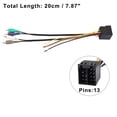 thumbnail image 3 of 70-1786 Car Stereo CD Player Wiring Harness Wire Radio Adapter Install Plug Black for Audi A6 2000-2003, 3 of 6