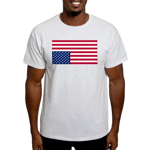 CafePress - Inverted American Flag (Distress Signal) Light T S - Men's Classic Graphic T-Shirt