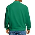 thumbnail image 4 of Havenx Mens Knit Polo Shirts Henley V Neck Long Sleeve Classic Knitted Polo Sweater 2025 Trendy Lightweight Pullover Fall Sweaters,Turquoise 2XL, 4 of 8