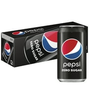 Angle View: Pepsi Cola Zero Sugar Soda Pop, 12 oz, 12 Pack Cans