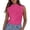 Hot Pink, variant on Women's Tanks Transformation for Summer Textured Neck Sleeveless Top Women Business Casual Blouse Breathable Knit Elegant Sleeveless Shirt Modern Wardrobe Blue M