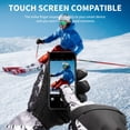 thumbnail image 4 of Winter Waterproof Ski Snow Warm Gloves for Women Men, Windproof Cold Weather Thermal with Touchscreen Fingers, for Running Driving Cycling Hiking Biking Outdoor Sports Daily Work, 4 of 8
